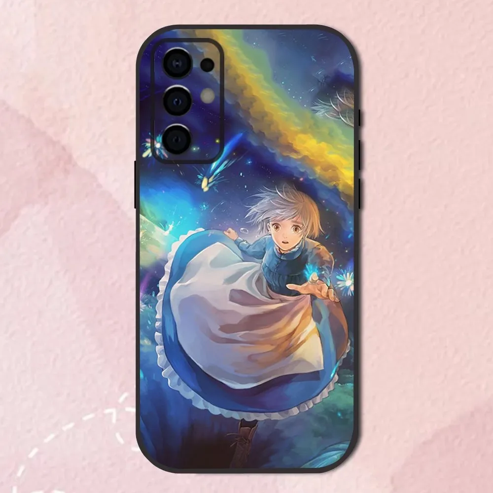 حافظة هاتف أنيمي بقشرة ناعمة سوداء ، قلعة متحركة ، S24 ، S21 ، S22 ، S23 ، S30 ، الترا ، S20 ، Plus ، Fe ، Lite ، Note ، 5G #6