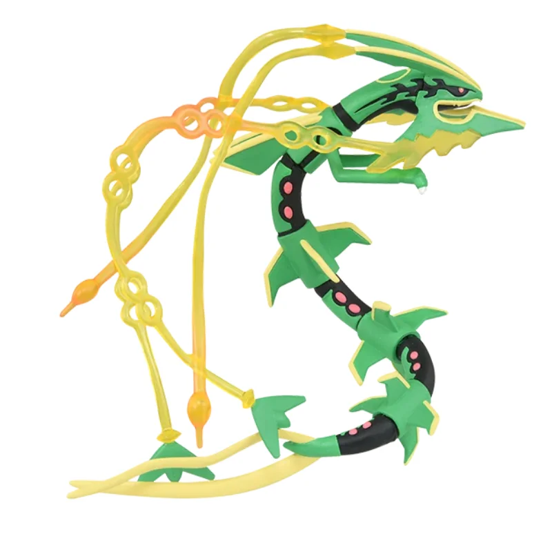 TOMY Limited Edition Pokemon Figuren ML Serie Mega Rayquaza Prachtige uitstraling Perfecte Anime Collectie Speelgoedcadeau Gratis standaard