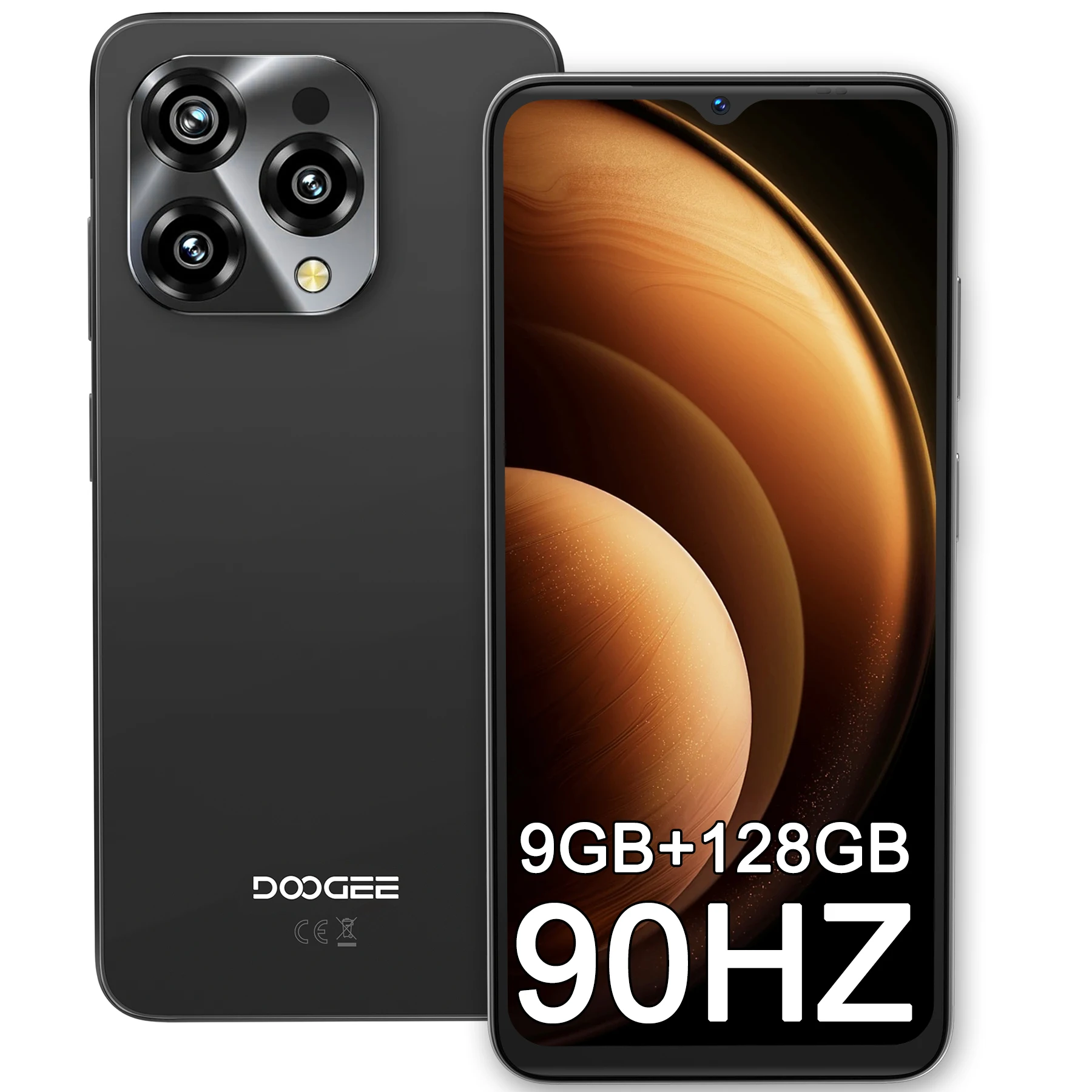 Смартфон DOOGEE N55 без SIM 9 ГБ + 128 ГБ/1 ТБ Android14 6,56 дюйма HD + большой экран 13 МП + 8 МП 5150 мАч 4G с двумя SIM-картами Face ID GPS Смартфон DOOGEE N55 без SIM 9 ГБ + 128 ГБ/1 ТБ Android14 6,56 дюйма HD + большой экран 13 МП + 8 МП 5150 мАч 4G с двумя SIM-картами Face ID GPS