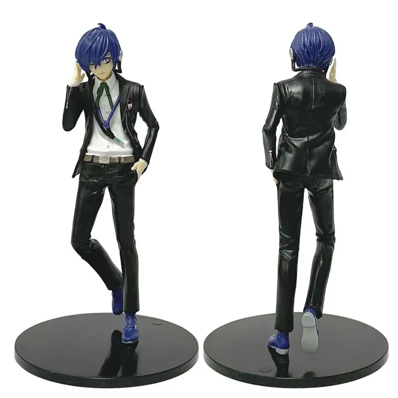 New persona Youki Makoto Hand-made High-value Cartoon Doll Standing Posture Figure Statue Model Boy Computer Desktop Ornaments view 2