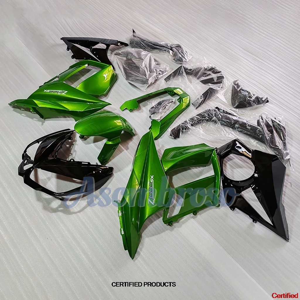 New Fairings Kit Fit For Kawasaki Ninja Z1000SX 2011 2012 2013 2014 2015 2016 Z1000 11-16 Bodywork Set gloss green black