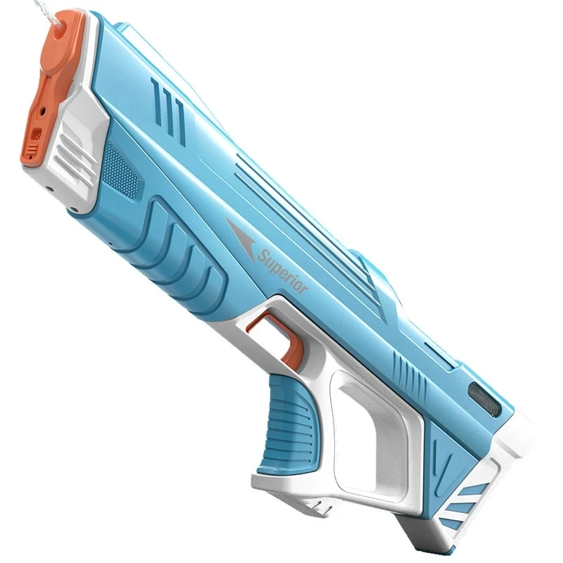 Summer Outdoor Carnival Fully Automatic Water Absorbing Electric Continuous Firing Water Gun Outdoor Swimming Pool Water Playing