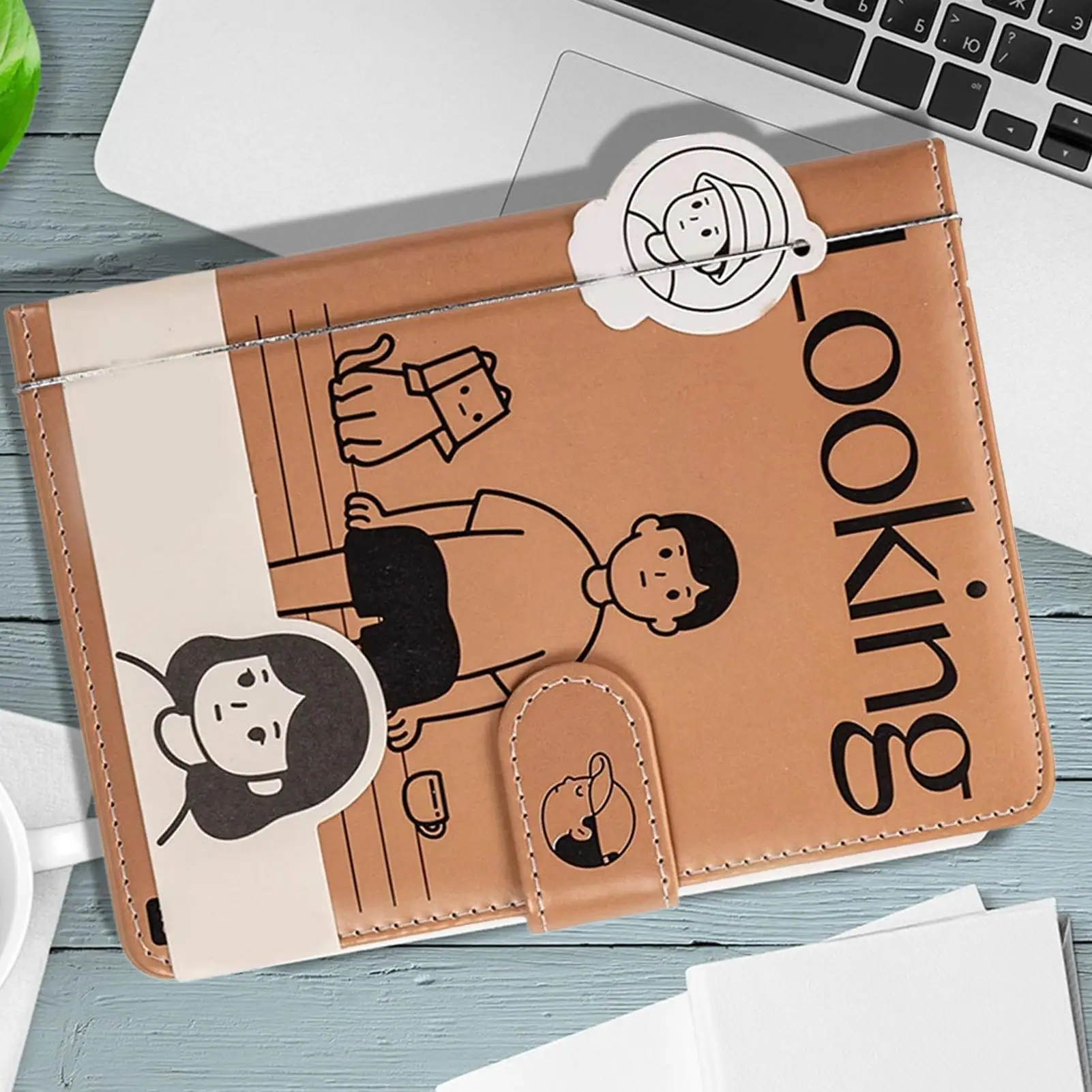 دفاتر ملاحظات توضيحية مجلة جميلة 96 ورقة مجلة بإبزيم مغناطيسي قرطاسية مدرسية للفتيات والنساء أعمال رسم يومية