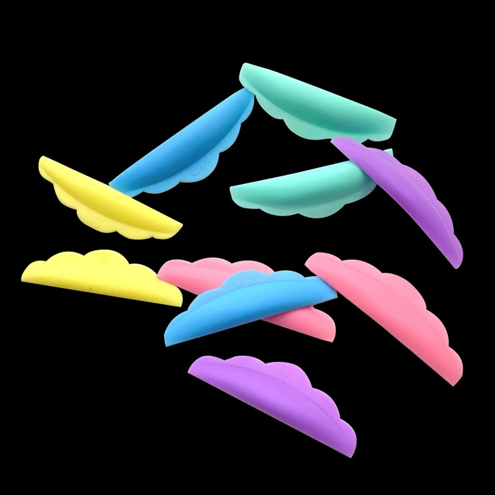 Soft 10x Eyelashes Lifting pad Lash Perm Separator for Eyelash Extension Lash Curling Semi Permanent Dyeing professional