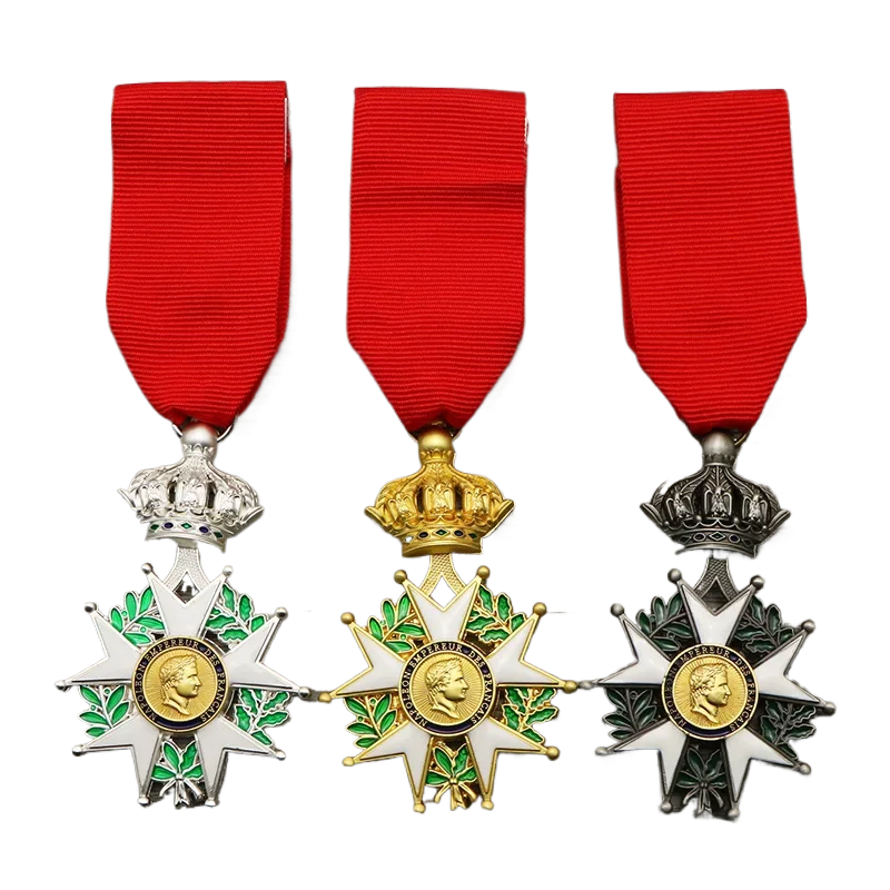 רבייה את הלגיון של אותות הכבוד של הקיסר הצרפתי נפולאון של סיכות תג אבירים בכירים
