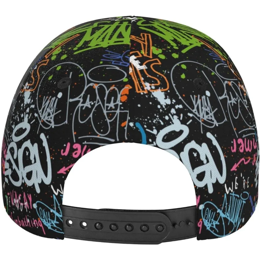 통풍이 잘 되는 트러커 디자인의 조절 가능한 스냅백 야구 모자, 야외 스포츠 및 캐주얼 착용에 적합하며 남녀 모두에게 완벽합니다.