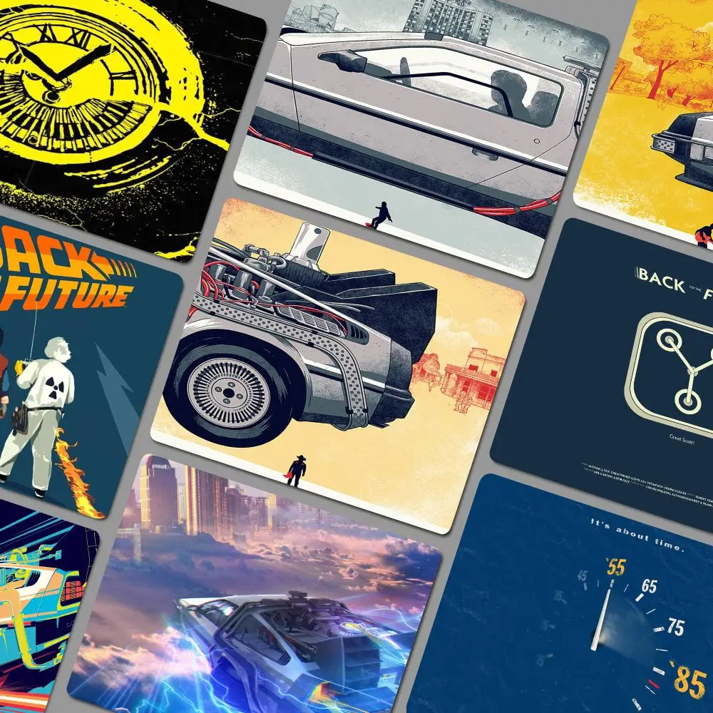 BACK TO FUTURE Mouse Pad Mousepad Small Office Computer Desk Mat Table Keyboard Big Mouse Pad Laptop Cushion