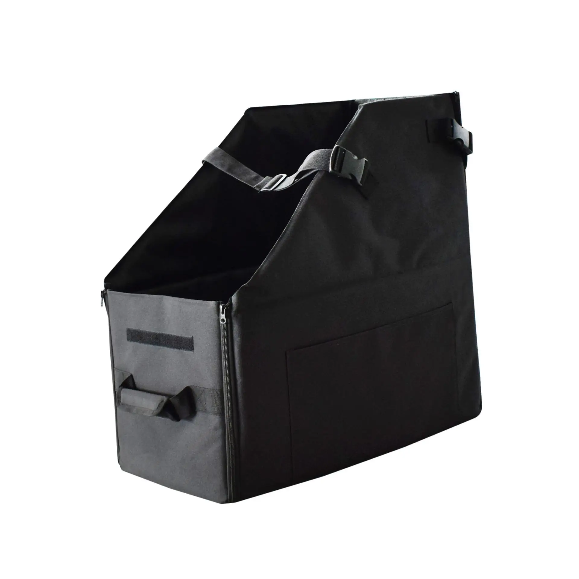 

Органайзер для багажника автомобиля, универсальный, многофункциональный, с крепежными ремнями, черный, для офисного стола, из ткани Оксфорд