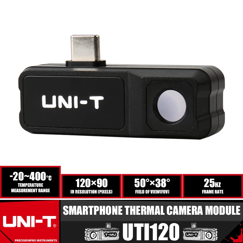 UNI-T UTi120 UTI120MS Smartphone Thermal Camera Module hermographic Camera For Repair Cell Phones Circuit Electrical Maintenance