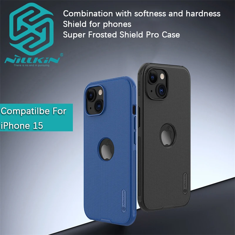 Nillkin For ​iPhone 16 Pro Max/15 Pro/15 Plus/14 Pro/14 Plus/13 Pro/12 Pro Super Frosted Shield Pro Hard phone case shell TPU PC