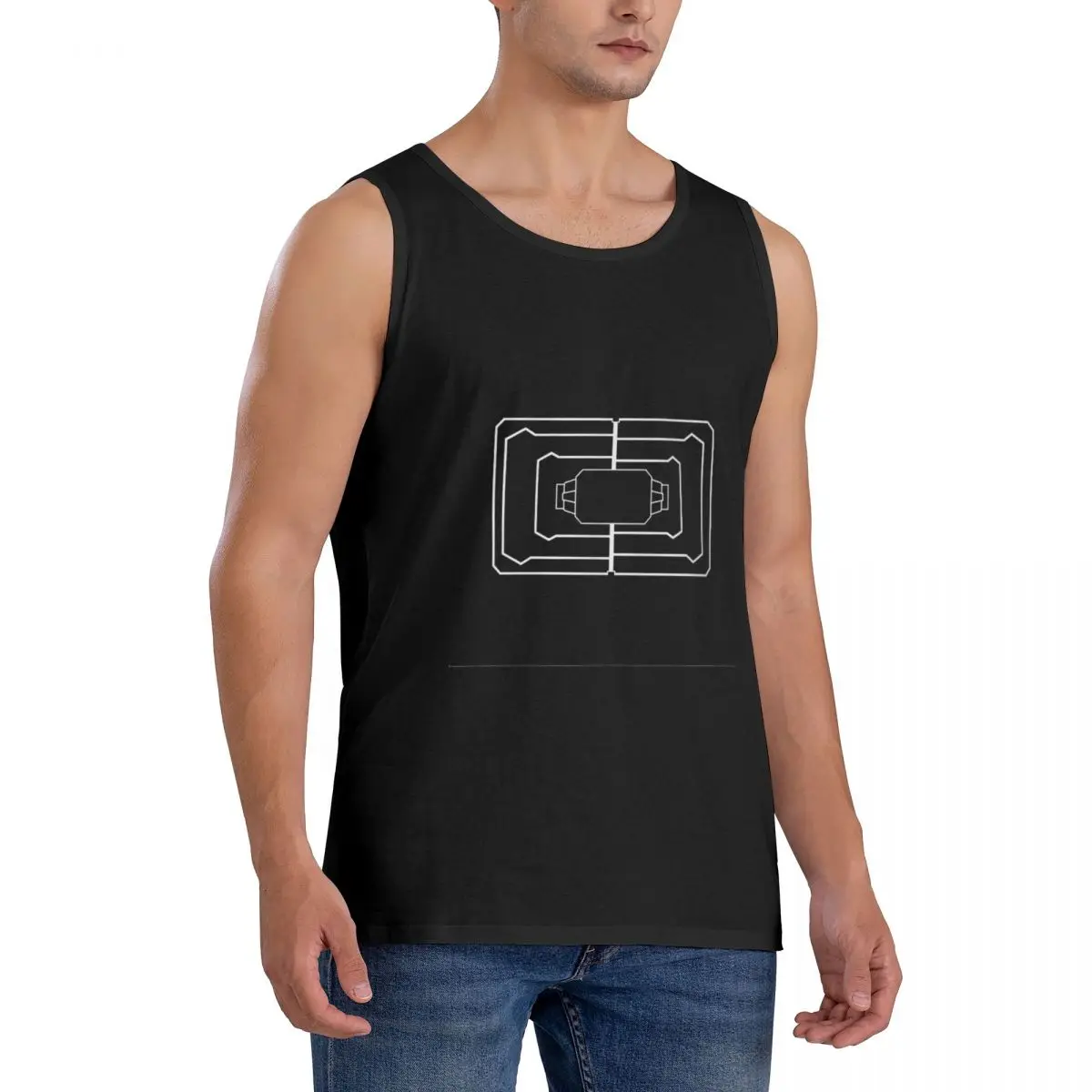 100% Cotton Rainbow 6 Siege Frost Trap Welcome Sleeveless T-Shirt Men Workout Sports Clothing Tops Men's Crew Neck Vest