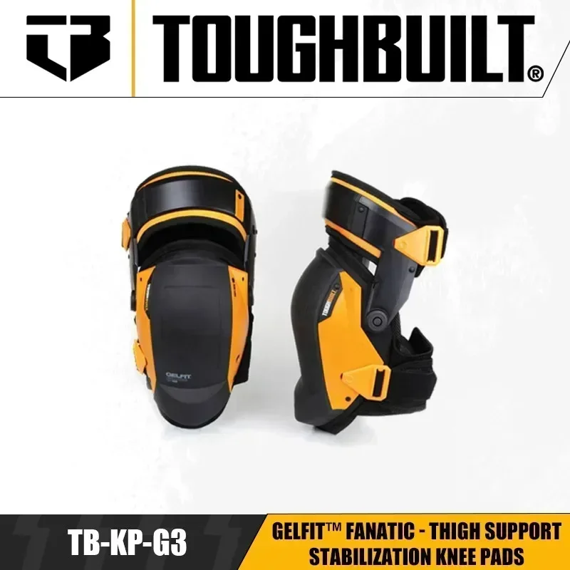 TOUGHBUILT TB-KP-G3 GelFit™ Fanatic - Thigh Support Stabilization Knee Pads Protection Kneeprotection Power Tool Accessories