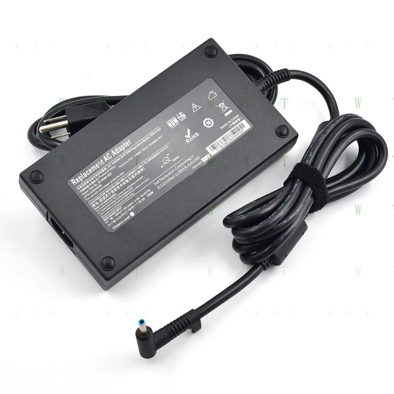 

TTT 200W AC Adapter for HP ZBook 15 G2 G3 G4 G5 Mobile Workstation 4.5X3.0mm Charger