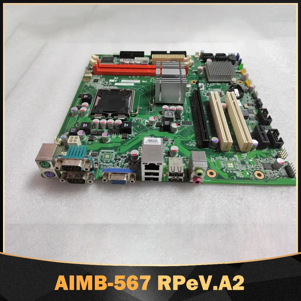 For Advantech AIMB-567 RPeV.A2 Industrial Control Motherboard AIMB-567VG-00A2E Industrial Equipment Motherboard