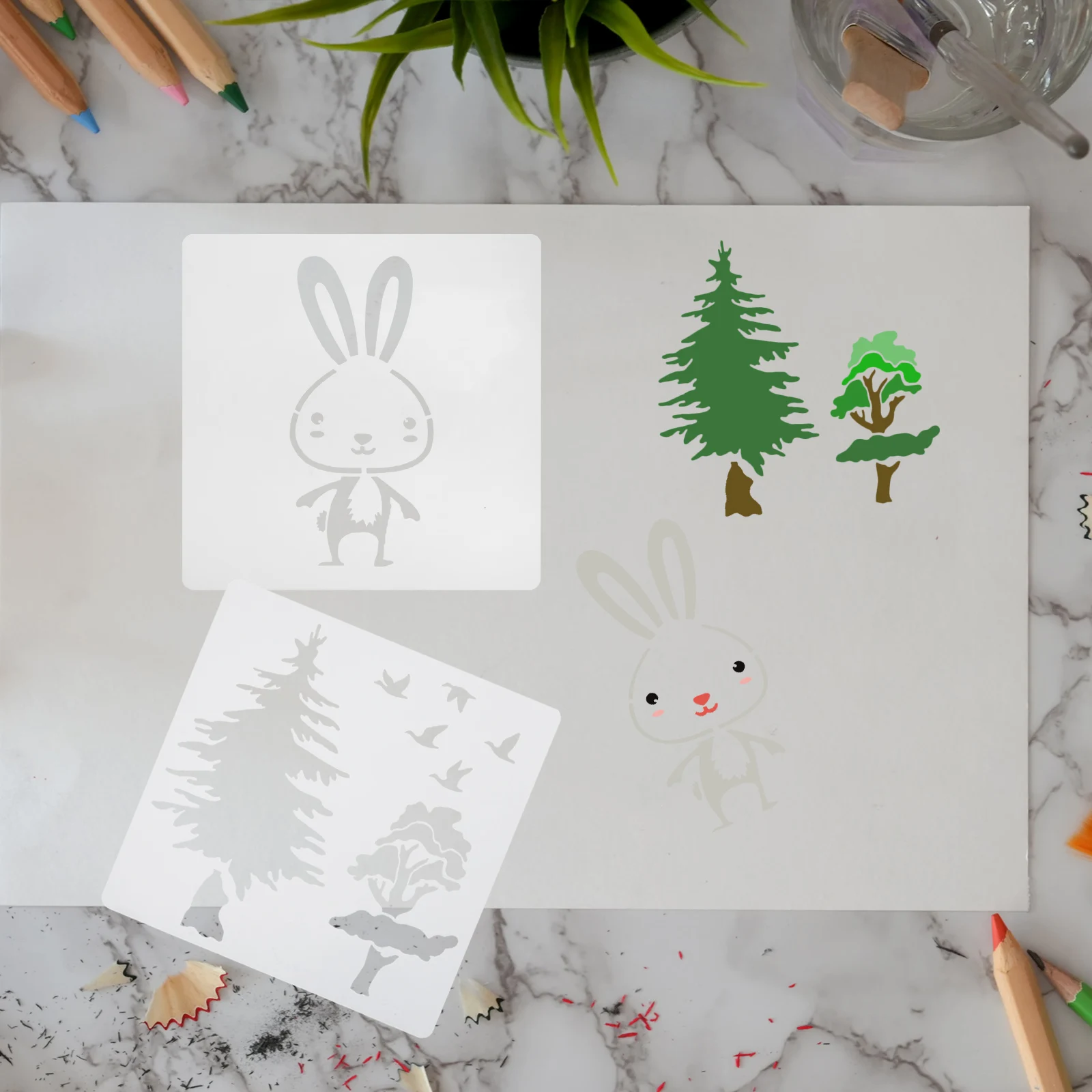 Рисунок 6 - шаблон для рисования мультфильмов
