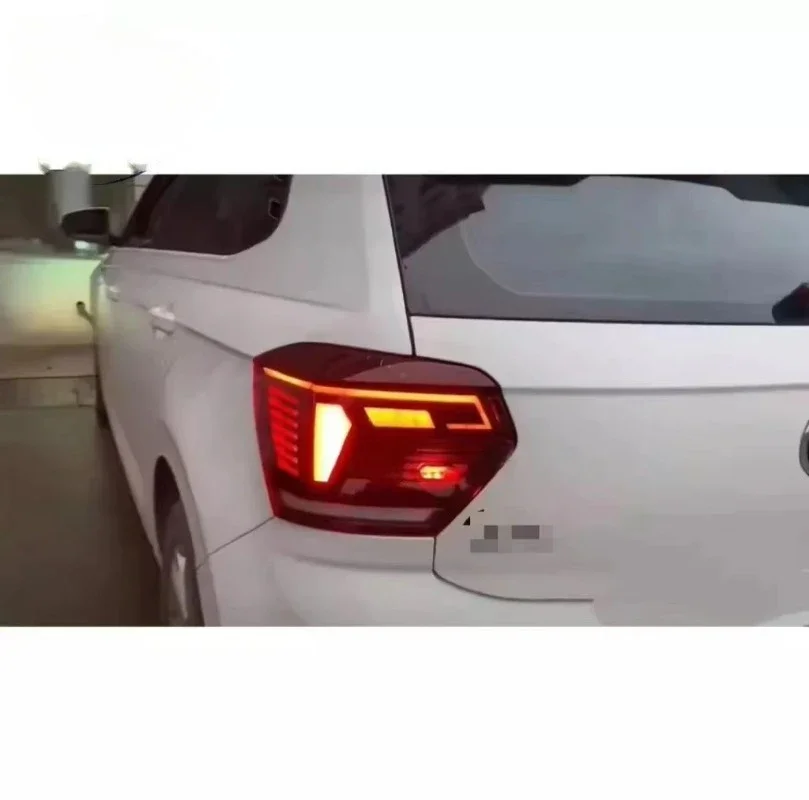 Turn Signal Brake Reverse Tail Light Stop Light For VW Polo Tail Lights 2019-2022 GTI LED Tail Lamp DRL Dynamic