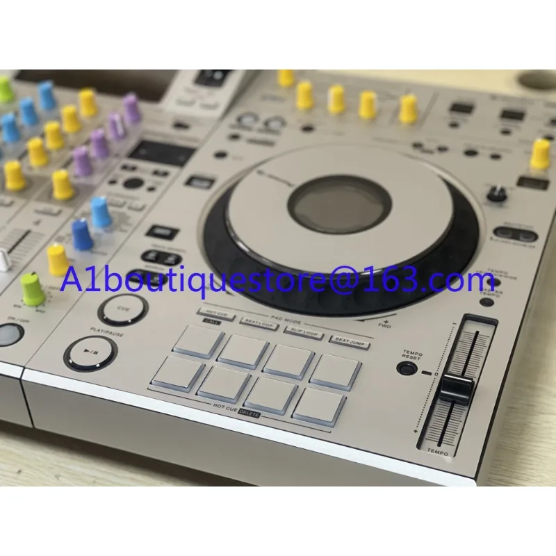 وحدة تحكم الفيلم Pioneer XDJXZ XDJ-XZ مشغل أقراص متكامل مغلق بالكامل من البولي كربونات المستوردة باللون الأبيض والفضي