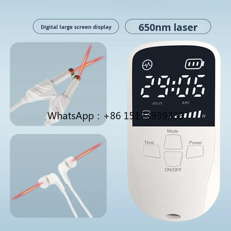 Red LED Infrared Light Allergy Reliever Head Cold Therapy