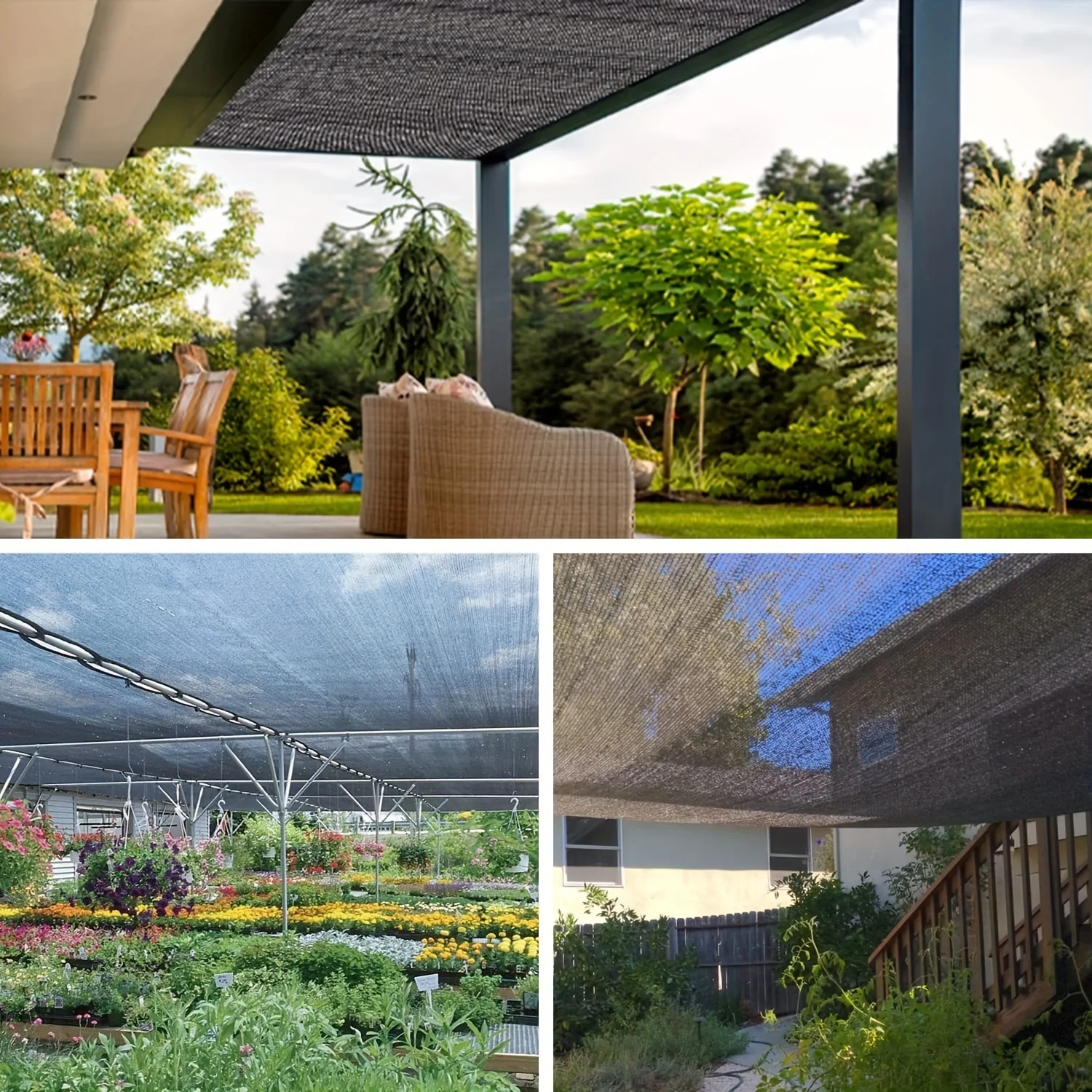 يضمن الخياطة المقواة لشبكة تظليل المظلة هيكلًا مستقرًا لتحمل الطقس الخارجي: The Sun Sail Specifica