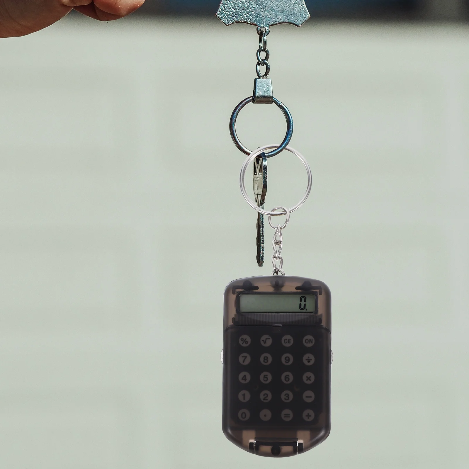 

3Pcs Mini Calculator Keychain Portable Pocket Tiny Educational Tool for Students Quick Calculations Home Office Supplies