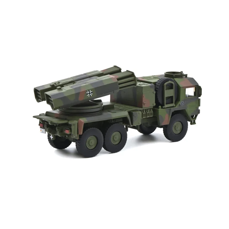 1:87 Scale Diecast Alloy Military MAN KAT1 7t.gl.LAR Truck Toys Cars Model Classics Adult Collectible Souvenir Gifts Display