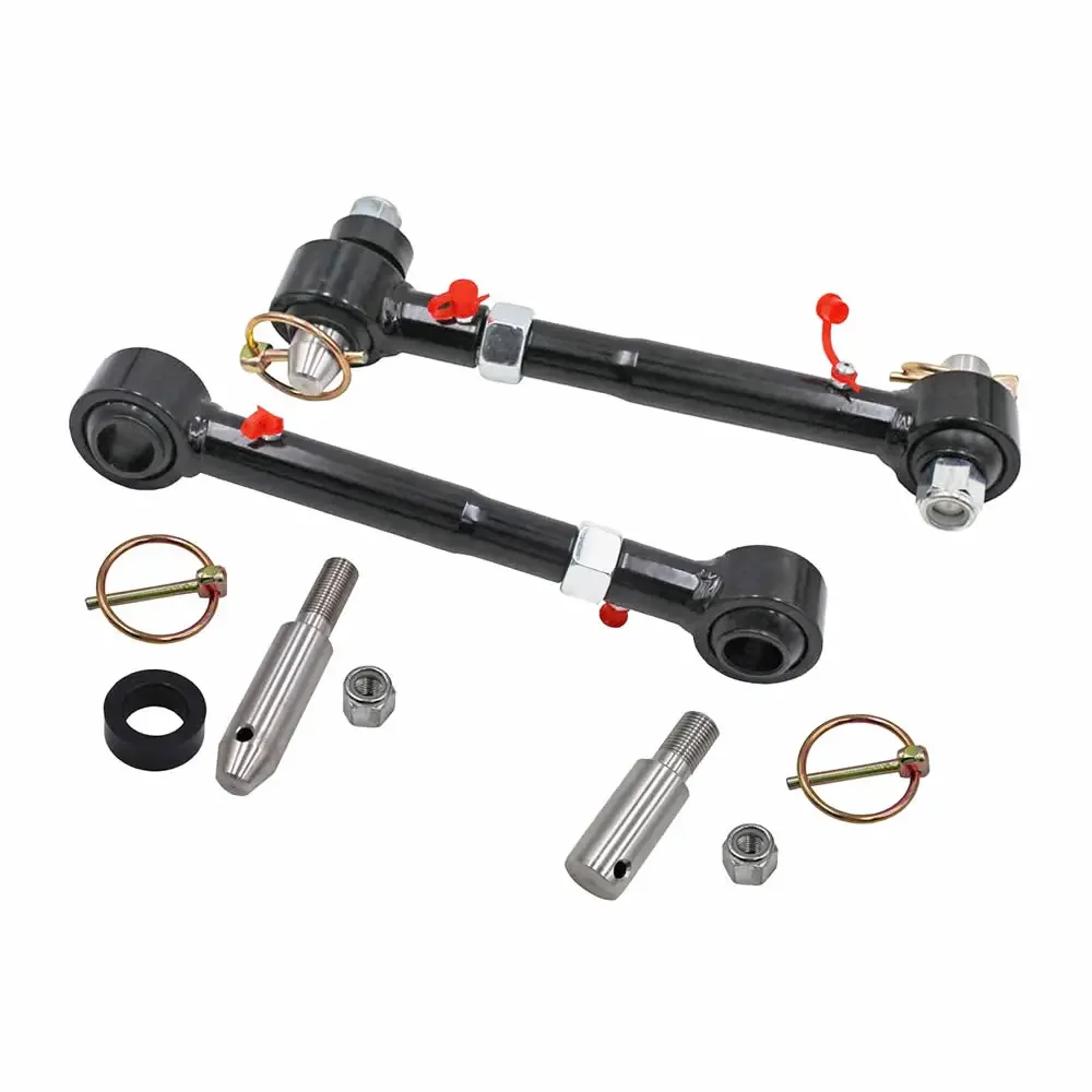 Adjustable Front Sway bar Quicker Disconnect System for JKS #2034 Jeep Wrangler & Unlimited JK 2007-2018 With 2.5