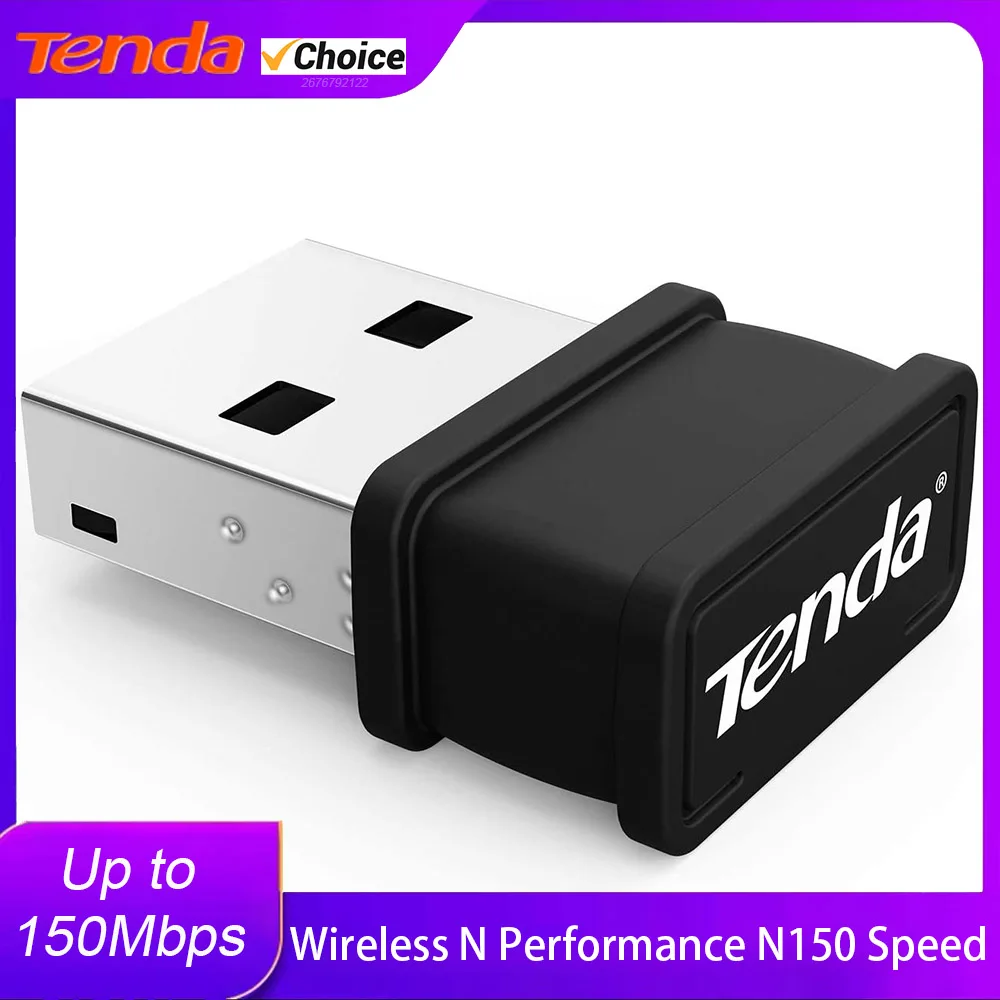 Tenda W311MI 150Mbs USB for Rourter\'s Wireless 2.4G Wifi Adapter Receiver Network Card for Laptop Desktop