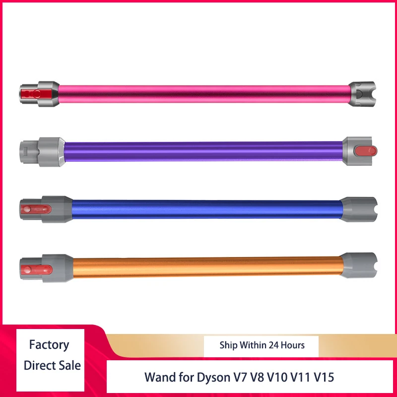 Baguette d'extension à dégagement rapide pour Dyson, accessoires de remplacement, modèles V7, V8, V10, V11, V15, aspirateur balai sans fil