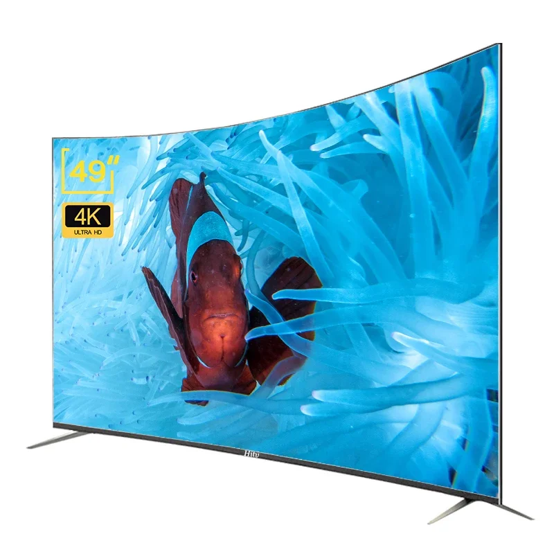 

Curved Television for Hotel Living Room Kitchen Smart TV 49 LED TV
