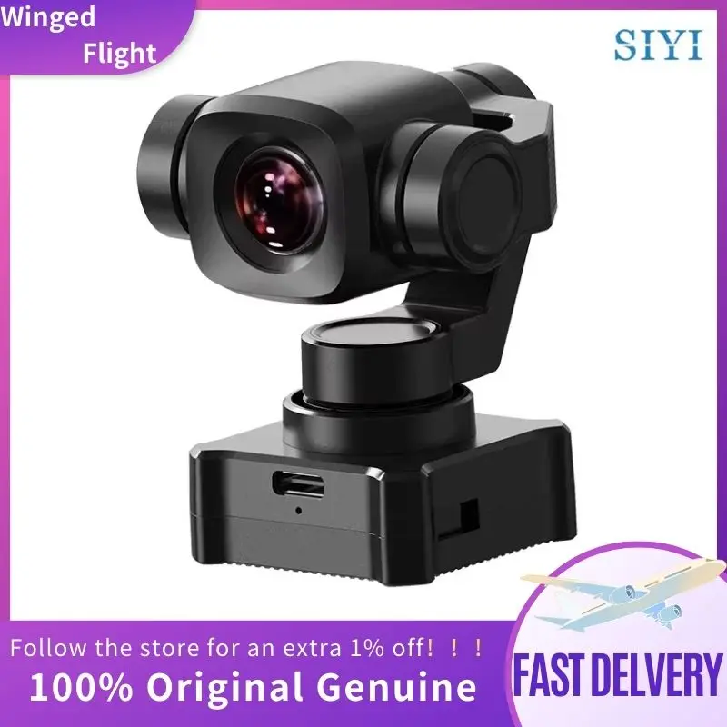 SIYI A8 mini 4K 8MP Ultra HD 6X Digital Zoom Gimbal Camera with 1/1.7