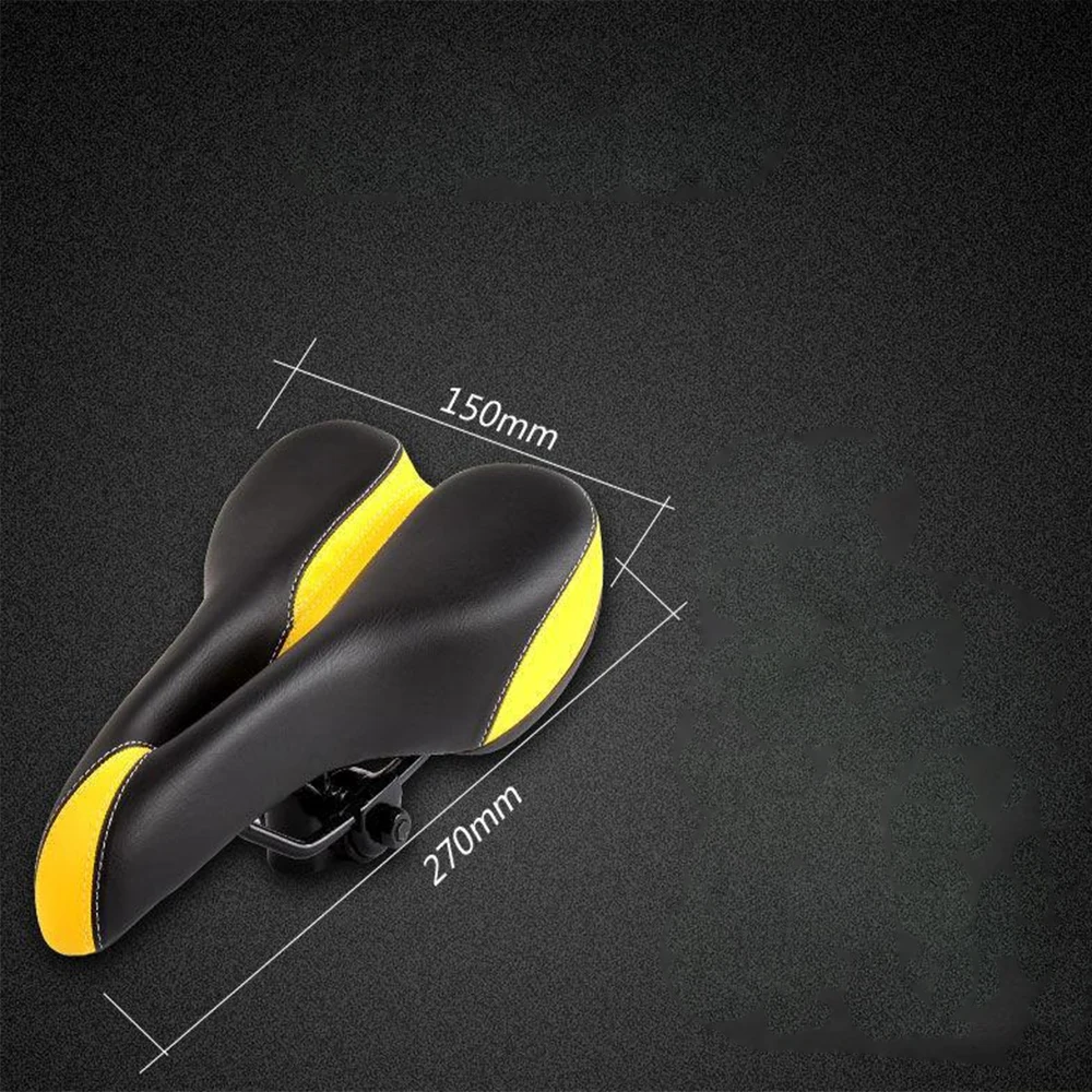 Bike Seat Comfortable Breathable Bicycle Saddle Cushion Water-Resistant for MTB Mountain Road Bike