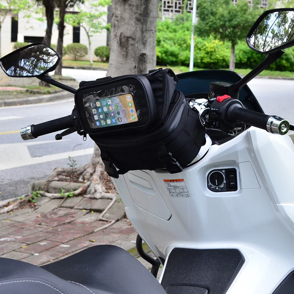 Motorcycle Front Bag Navigation Bag Cruiser Street Car Tail Bag Multifunctional Waterproof Riding Bag High Quality And Practical
