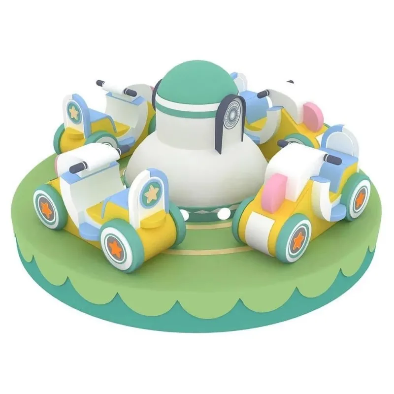 

Indoor Playground Electric Carousel Soft Play Equipment Merry-go-round for Children