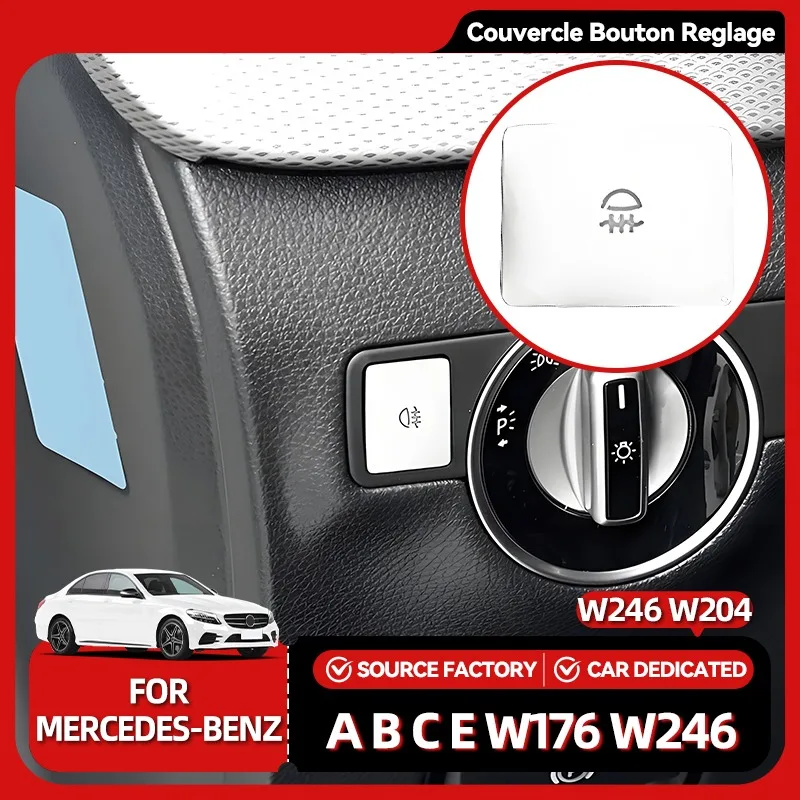 

Interior Mouldings Carbon fiber center console car armrest cover suitable for Mercedes Benz W205 C X253 GLC W213 E 2017-2022