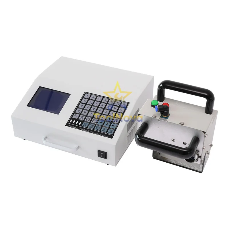 Small pneumatic marking machine, portable hand-held steel plate coding machine,  liquefied bottle typewriter