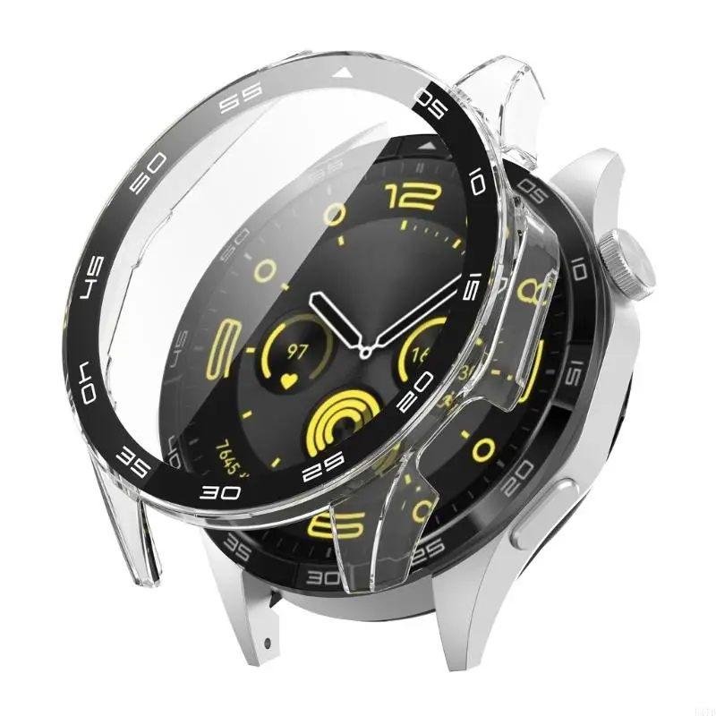 Tempered Glass Watch Protector Bumper Protective Cover for Watch GT4 46mm Repair