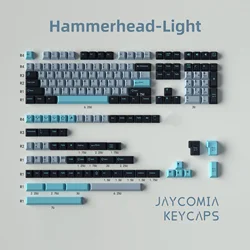 GMK Hammerhead-Dark Hammerhead-light Cherry Profile Double Shot For Mx Switch Mechanical Keyboard ISO Layout RGB Backlit Keycaps