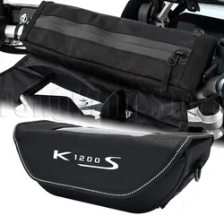 For BMW K1200S K1200 K 1200S Motorcycle accessory Waterproof And Dustproof Handlebar Storage Bag