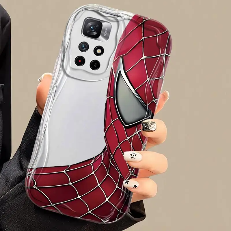 Marvel Spiderman Venom Case for Xiaomi Redmi Note 11 Pro 5G 12S 11S 12 13 Pro Plus 9 10 Pro 10 13 5G Capa Coque Cover