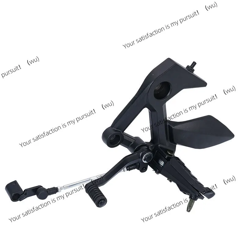 Suitable for motorcycle Loncin Jinlong CR-5 original left and right aluminum alloy front pedal assembly