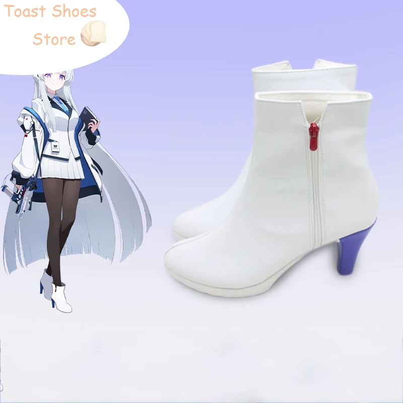 Game Blue Archive Ushio Noa Cosplay Shoes Halloween Carnival Boots PU Shoes  Cosplay Props Costume Prop