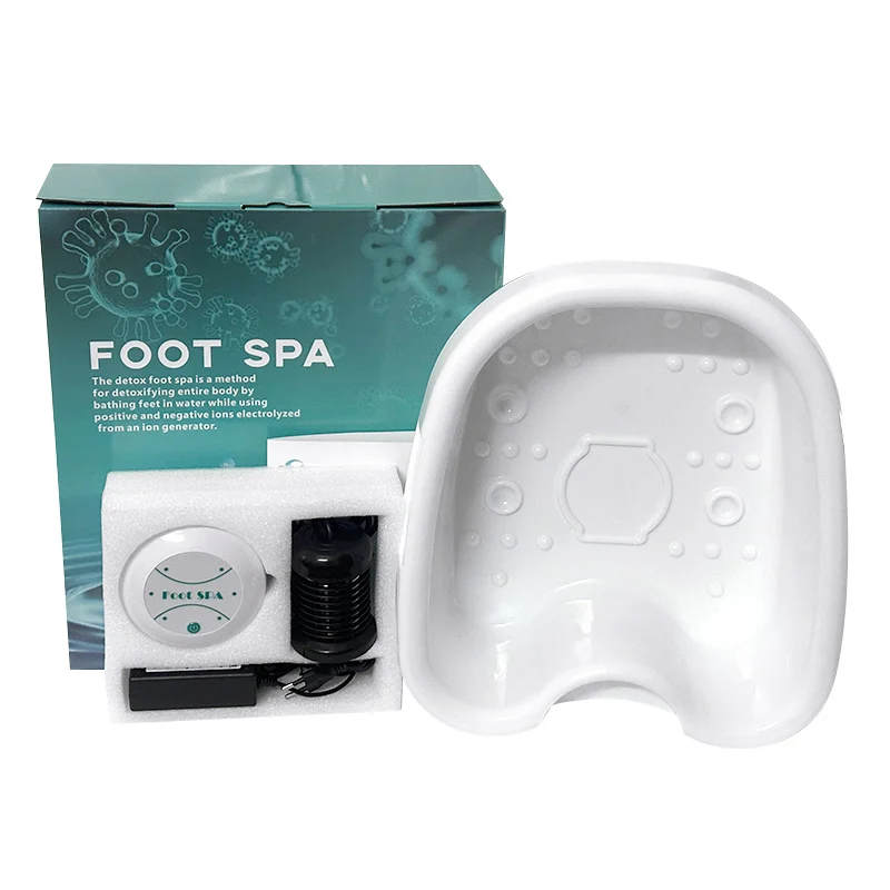

Ионная ванна для ног, детокс-машина с раковиной, ионный спа для ног премиум-класса для домашнего использования, электрический ионный массажер для ванн для ног с детоксикацией