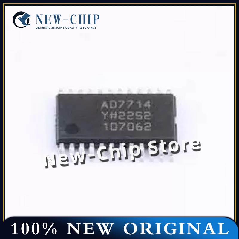 1PCS-10PCS/LOT  AD7714YRUZ   AD7714Y  TSSOP24  Analog-to-digital converter  New Original