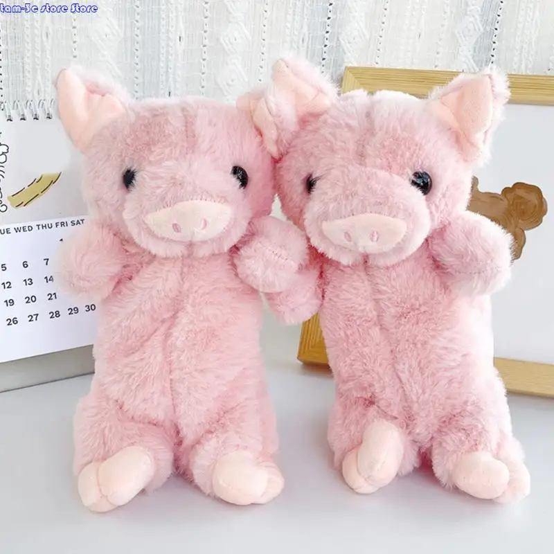 حقيبة قلم رصاص D0UA Cartoon Piggy Penc Bage Palus