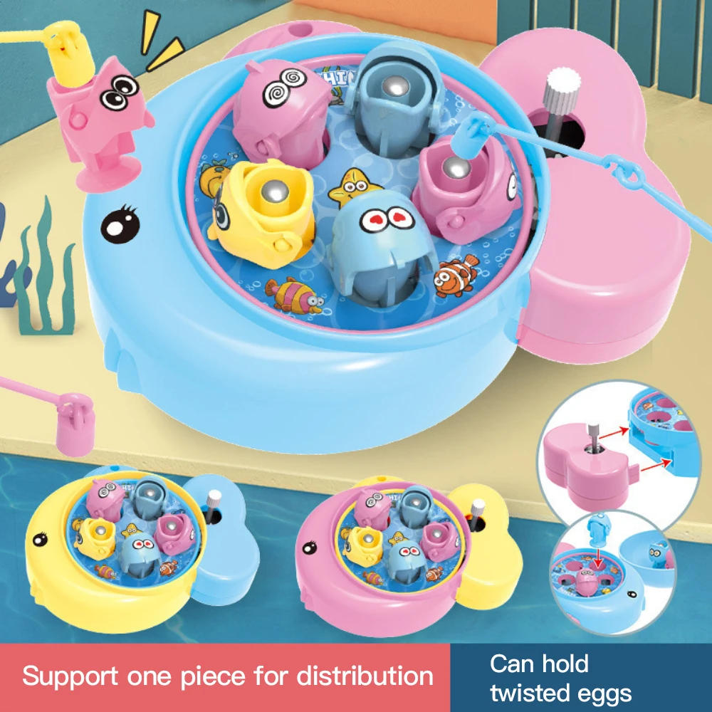 Ensemble de jouets de pêche magnétiques pour enfants, jouets interactifs parent-enfant, jeu de pêche pour bébé, mini jouets aquatiques