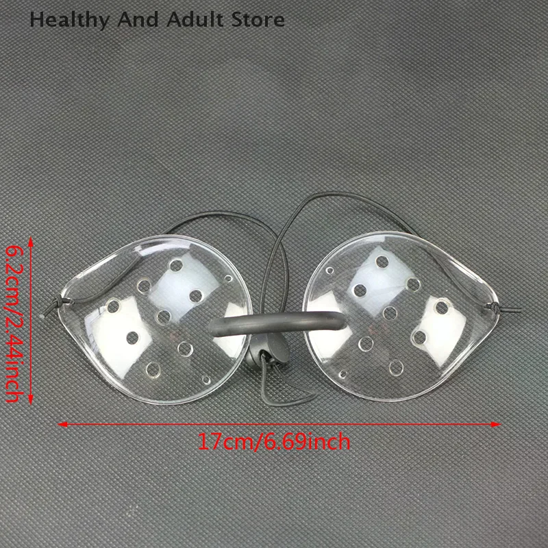 1Pcs Plastic Ventilated Clear Eye Shield Eye With 9 Holes After Eye Surgery