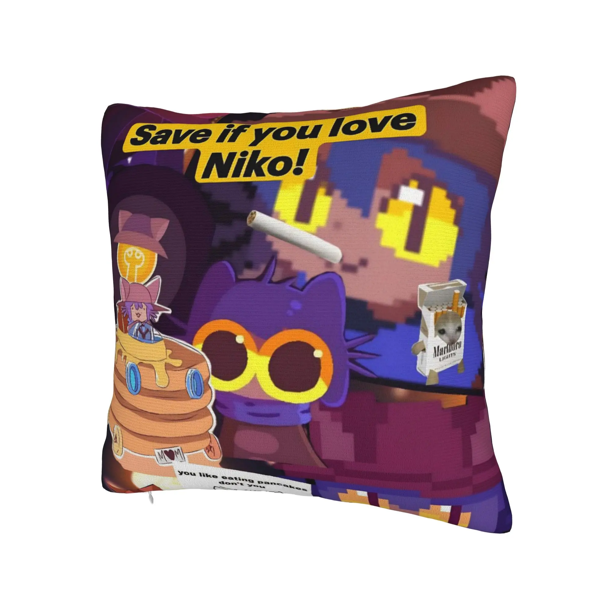 Decorative Pillowcases OneShots Niko Stuff Home  Pillow Case Cover Drop Shipping Multi Size