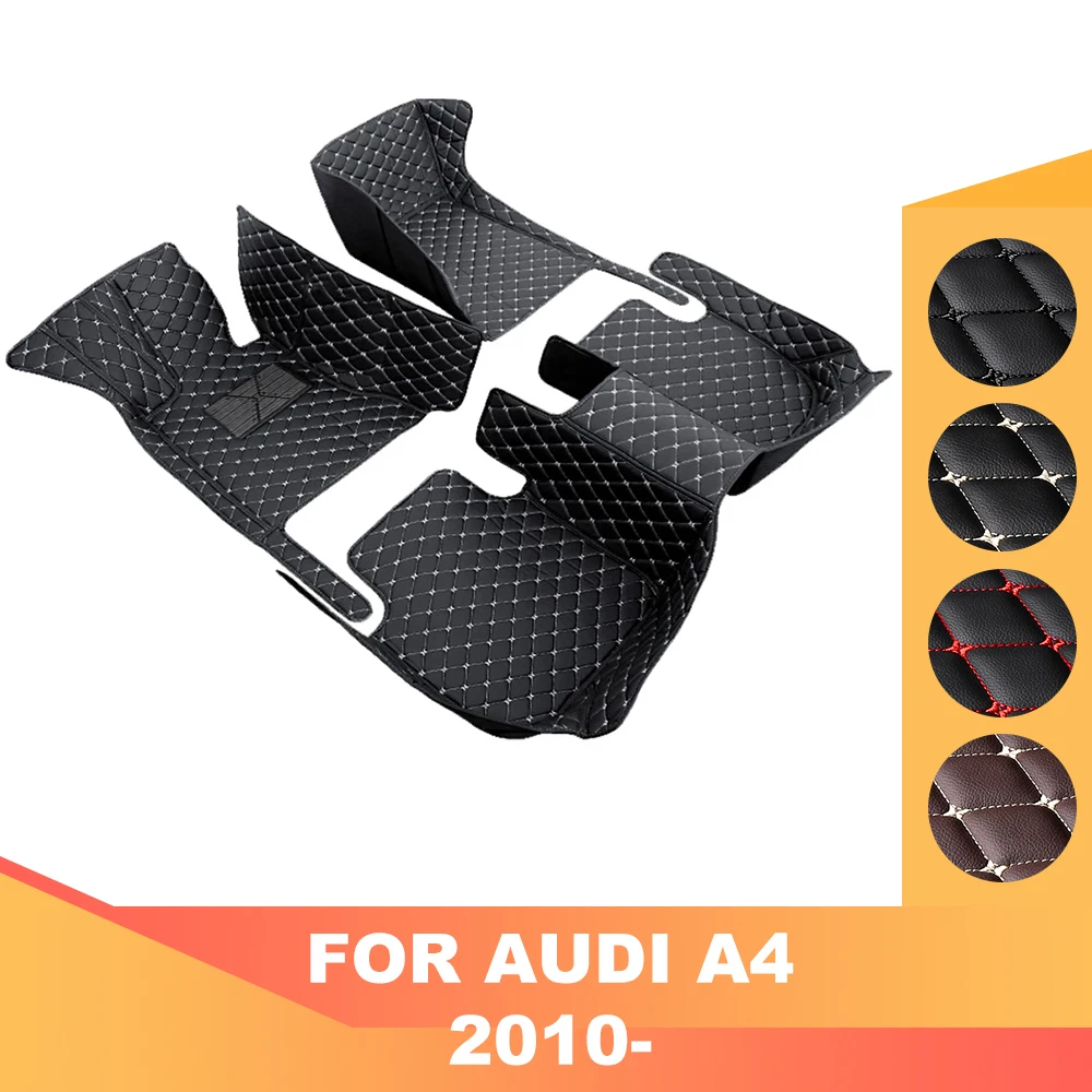 

Custom Leather Car Floor Mats Foot Carpet For Audi A4 B7 2006-2009 B8 2008-2016 B9 2017-2021 Avant A5 2010-2016 A5 2017-2021