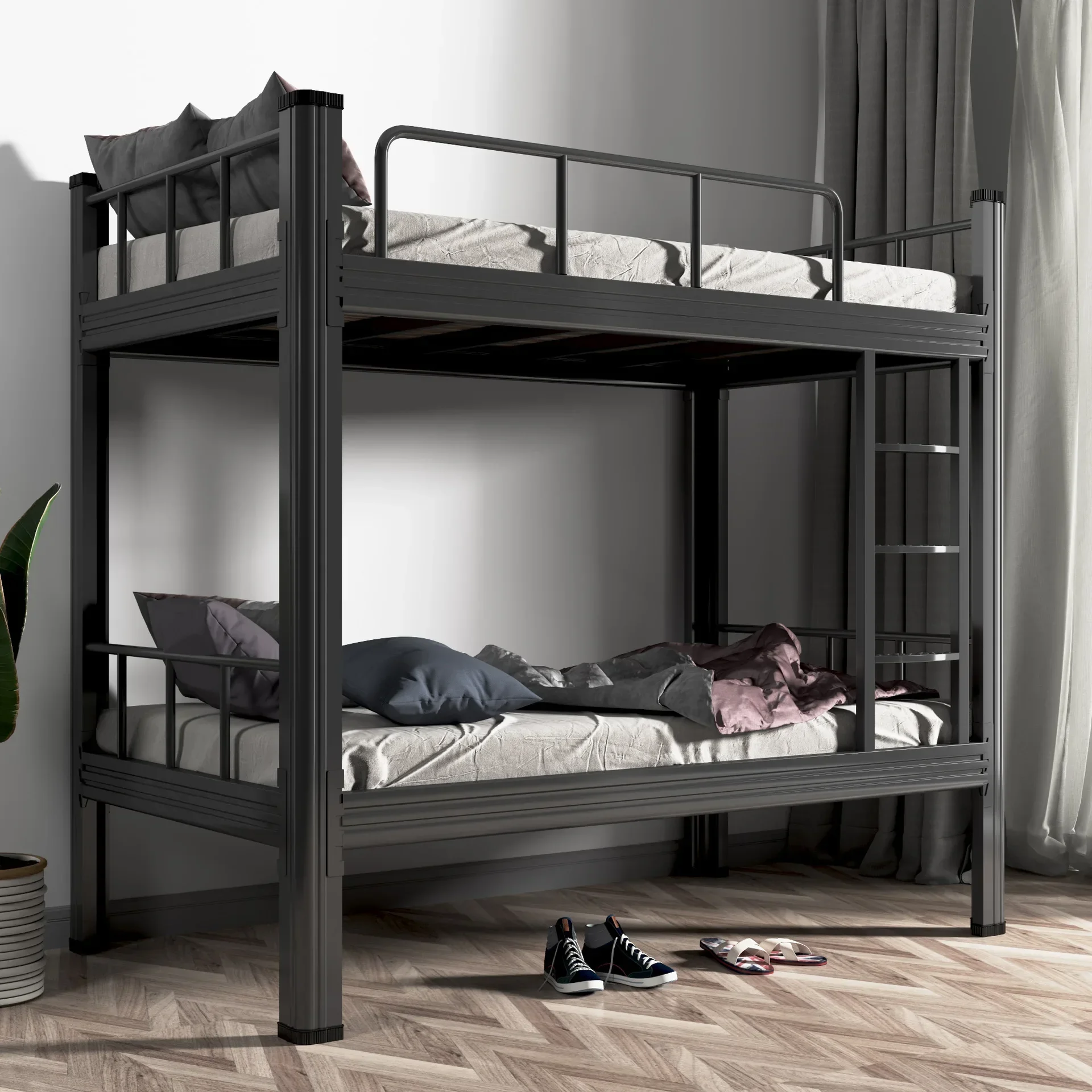 Bunk beds, iron frame beds, student dormitories, high and low , staff bunk beds, adult apartments, shelf , workers, subw