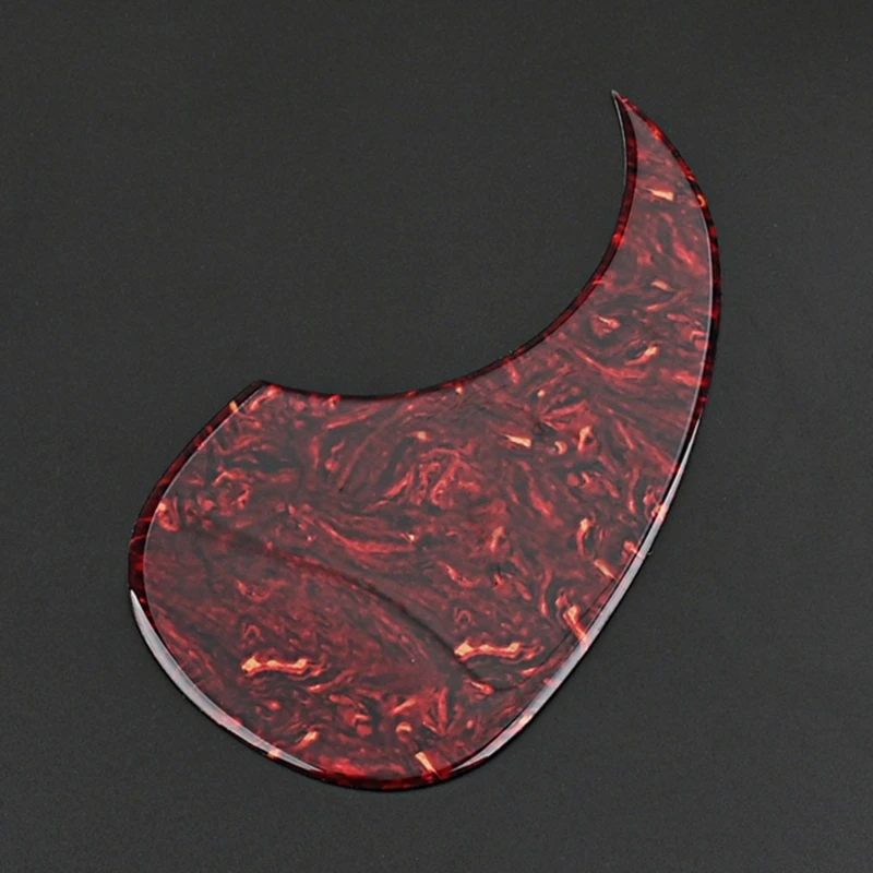 Acoustic Guitar Pick Guard Sticker Guitar Pickguard Anti-scratch Blank Sheet Self-adhesive Back Plate for Most Guitars